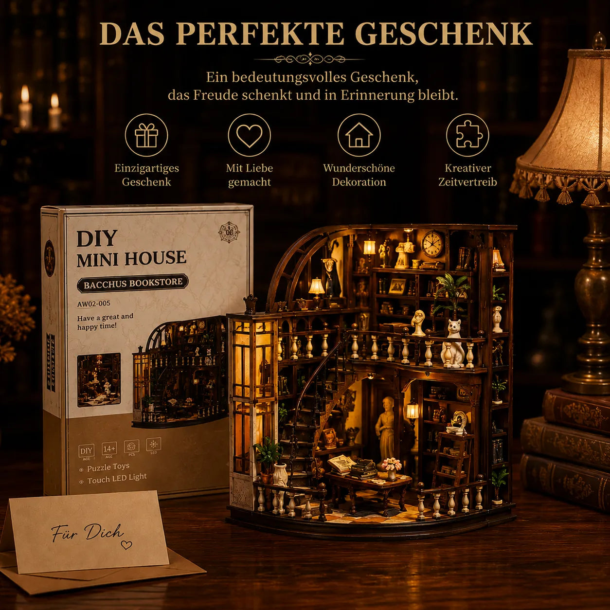 Bacchus Buchhandlung Book Nook kit