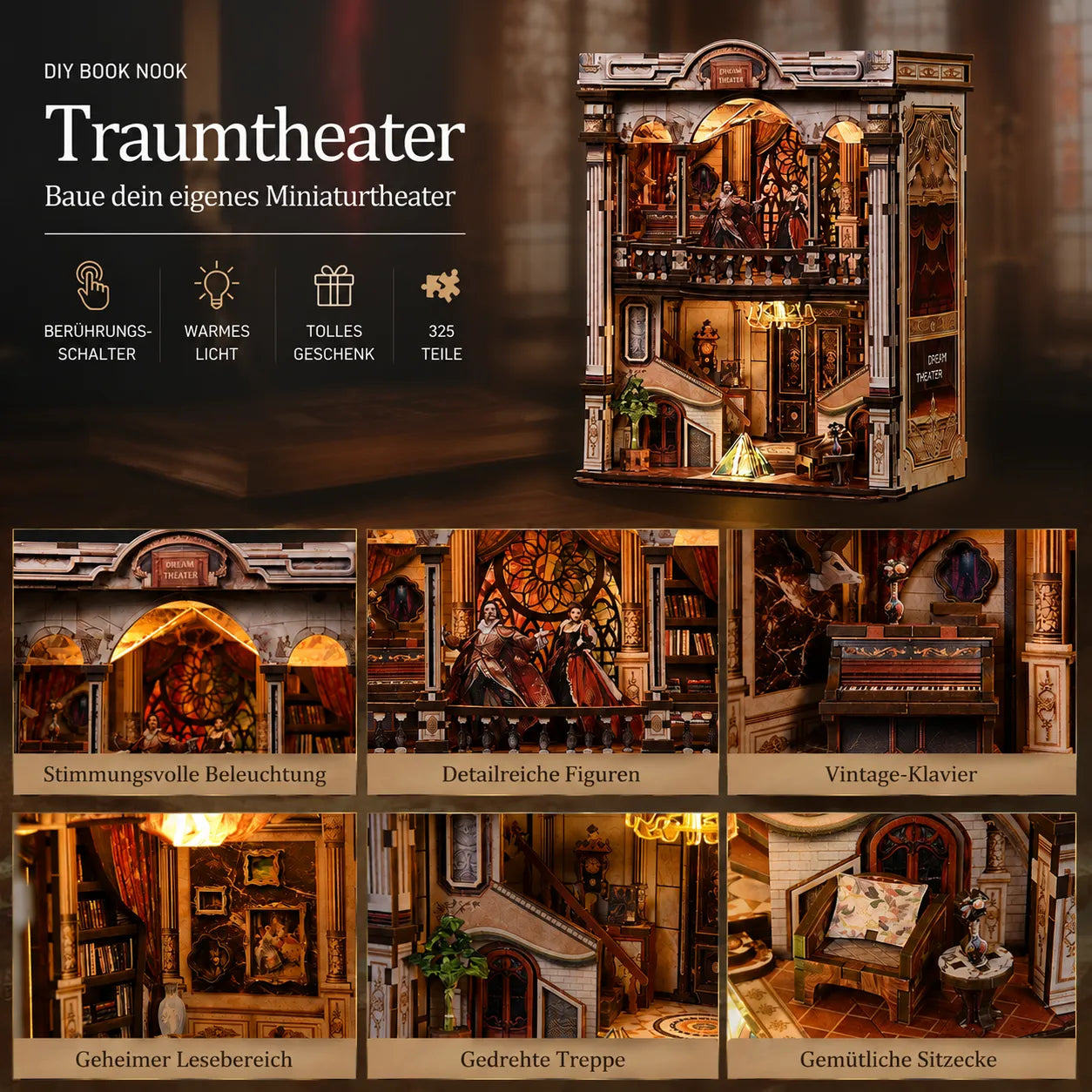 Traumtheater Book Nook kit