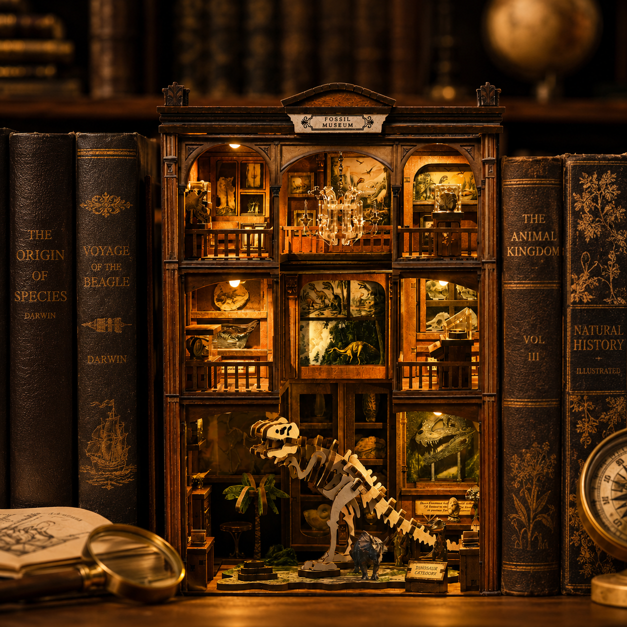 Fossilienmuseum Book Nook kit