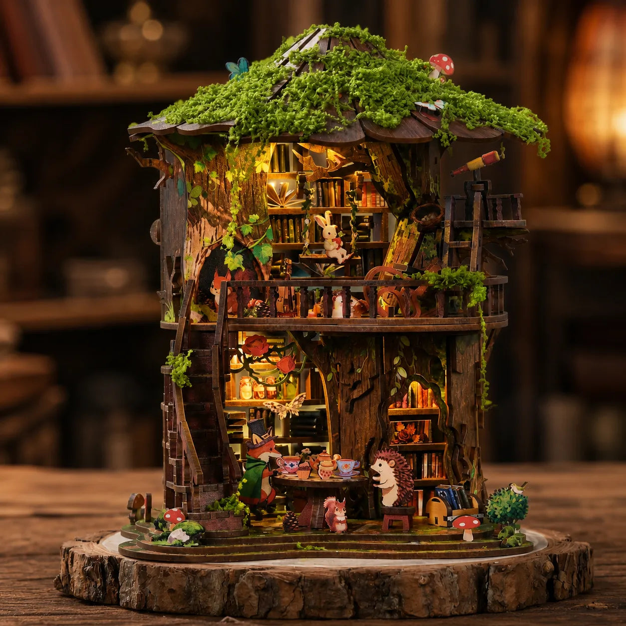 Waldteehaus Book Nook kit