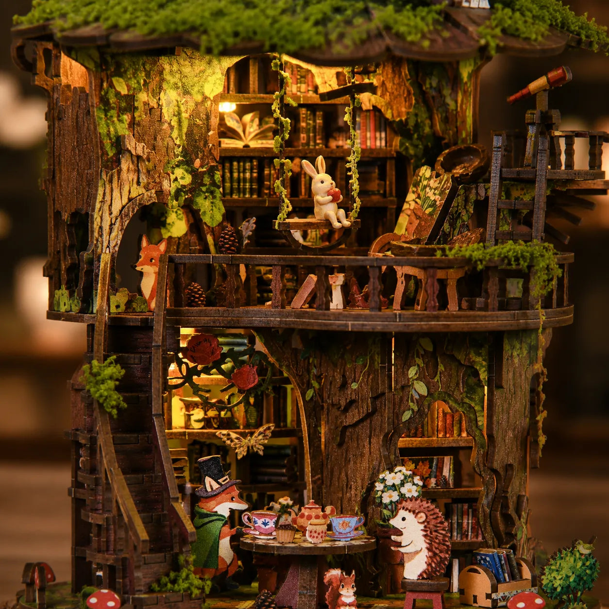 Waldteehaus Book Nook kit