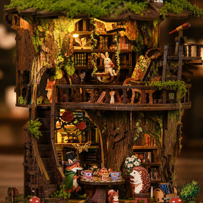 Waldteehaus Book Nook kit