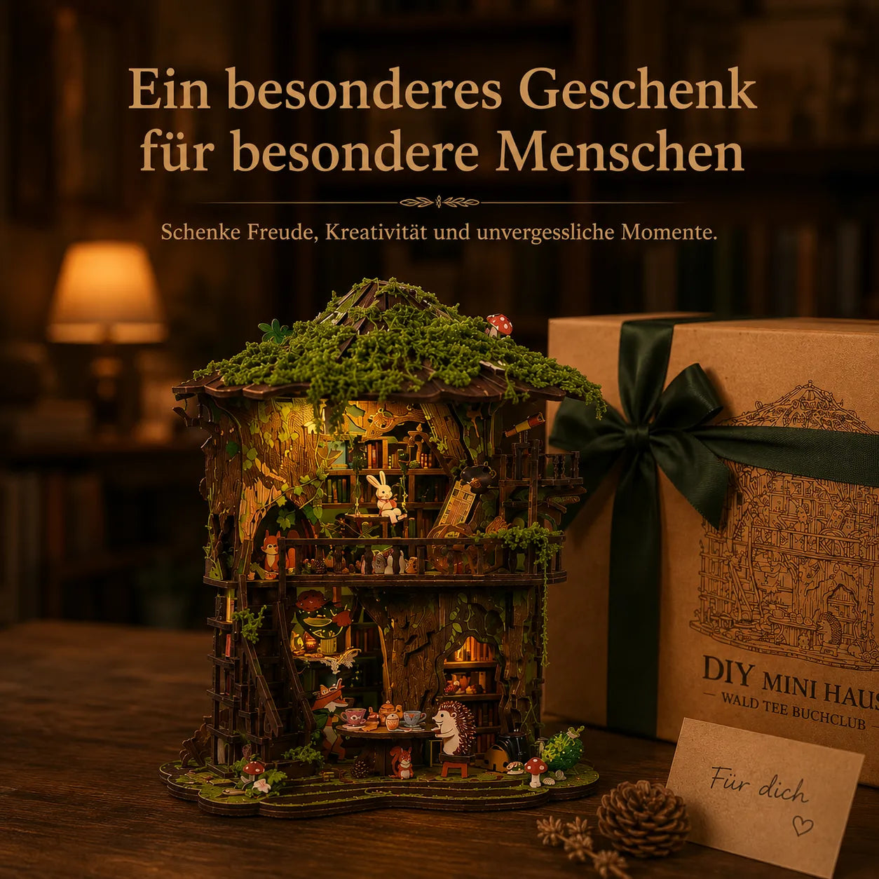Waldteehaus Book Nook kit