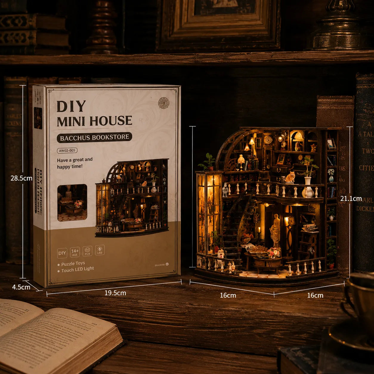 Bacchus Buchhandlung Book Nook kit