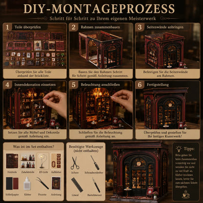 Warmlicht Café Book Nook kit