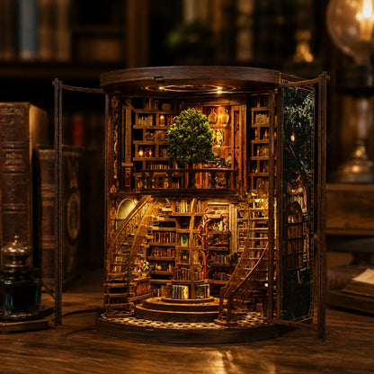 Chronik Bibliothek Book Nook kit