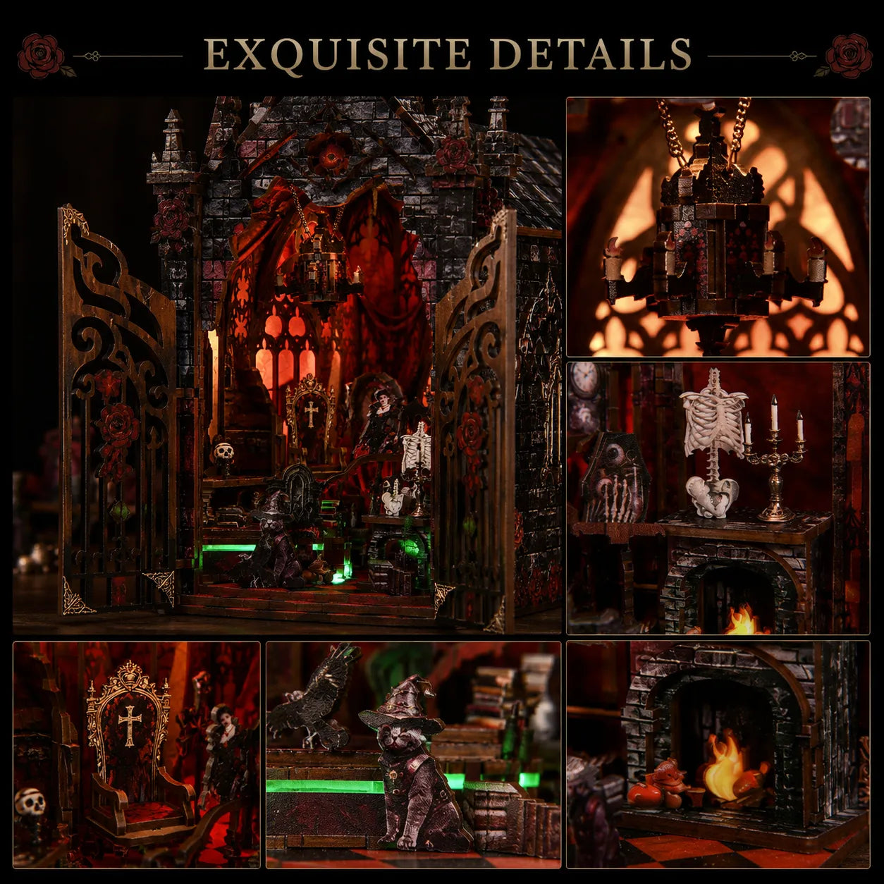 Dunkelfeste Book Nook kit