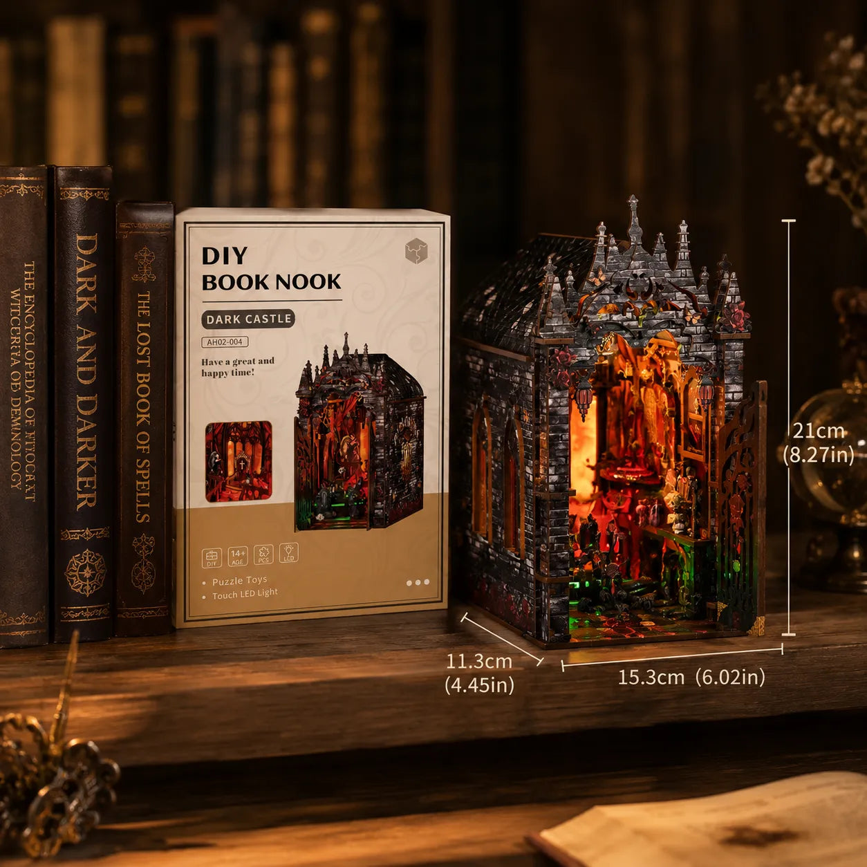 Dunkelfeste Book Nook kit