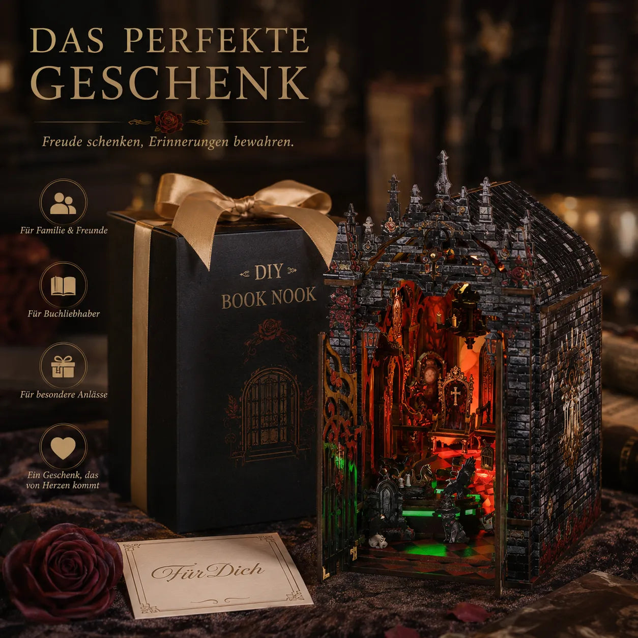 Dunkelfeste Book Nook kit