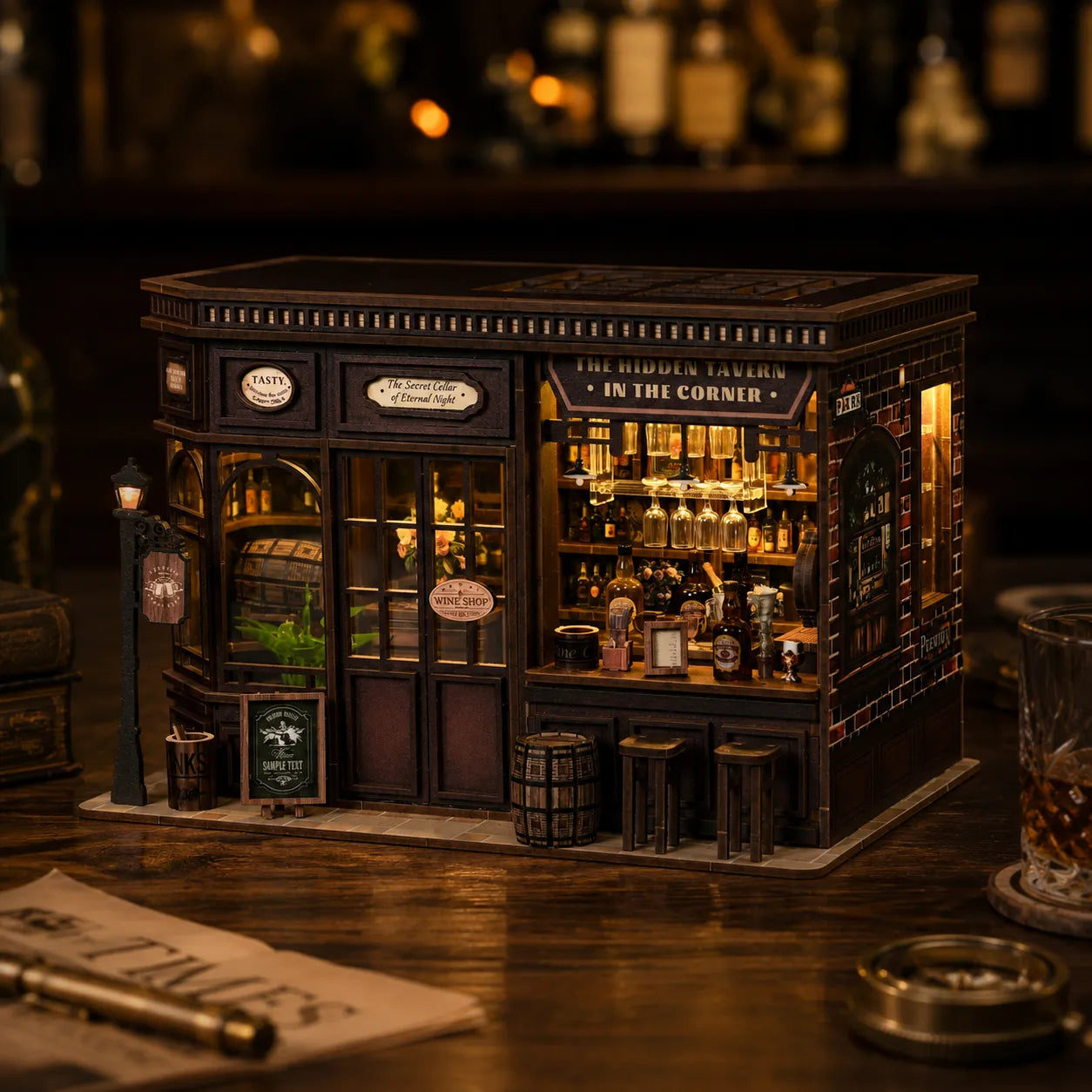 Eckhaus Bistro Book Nook kit