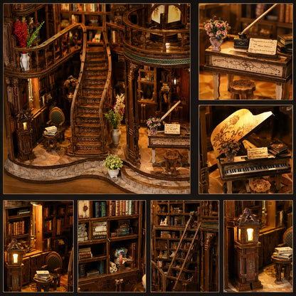 Traumlicht Bibliothek Book Nook kit