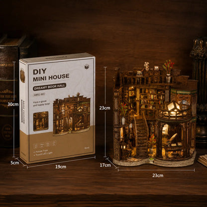 Traumlicht Bibliothek Book Nook kit