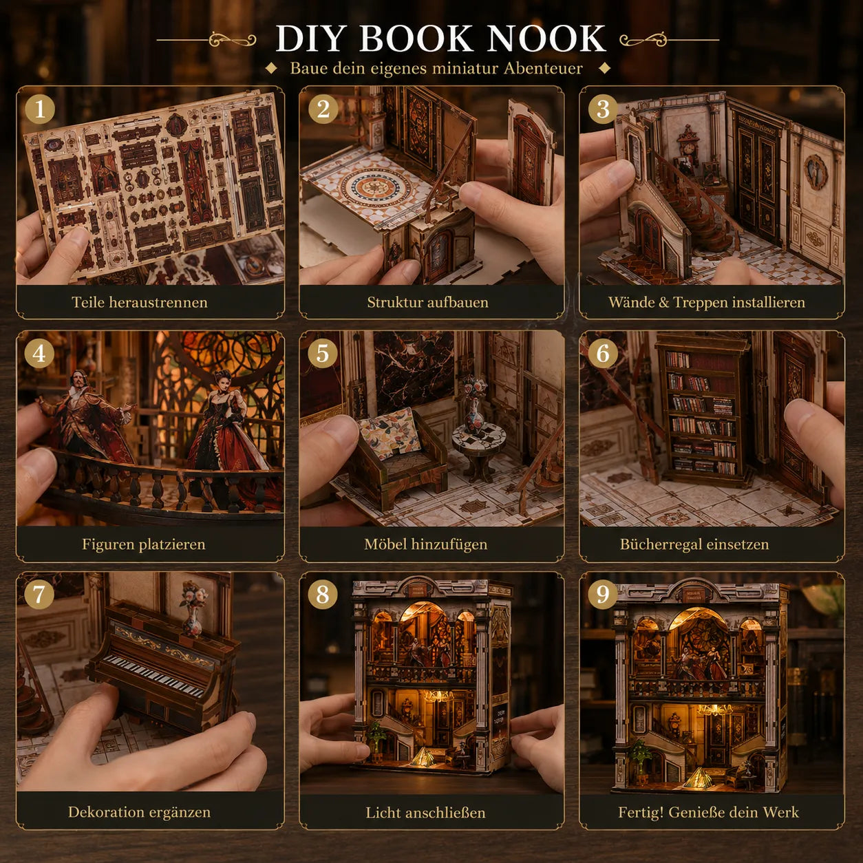Traumtheater Book Nook kit