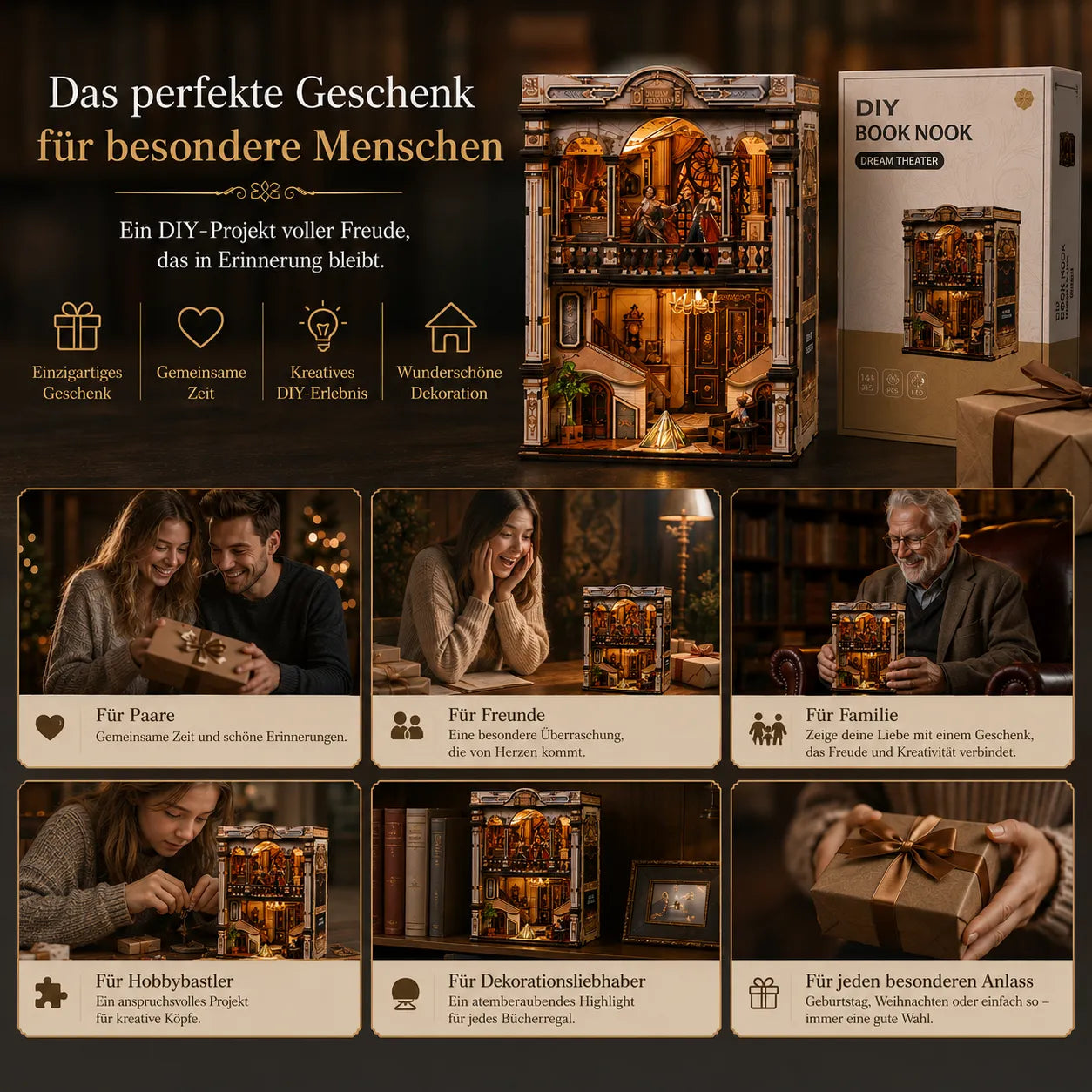 Traumtheater Book Nook kit